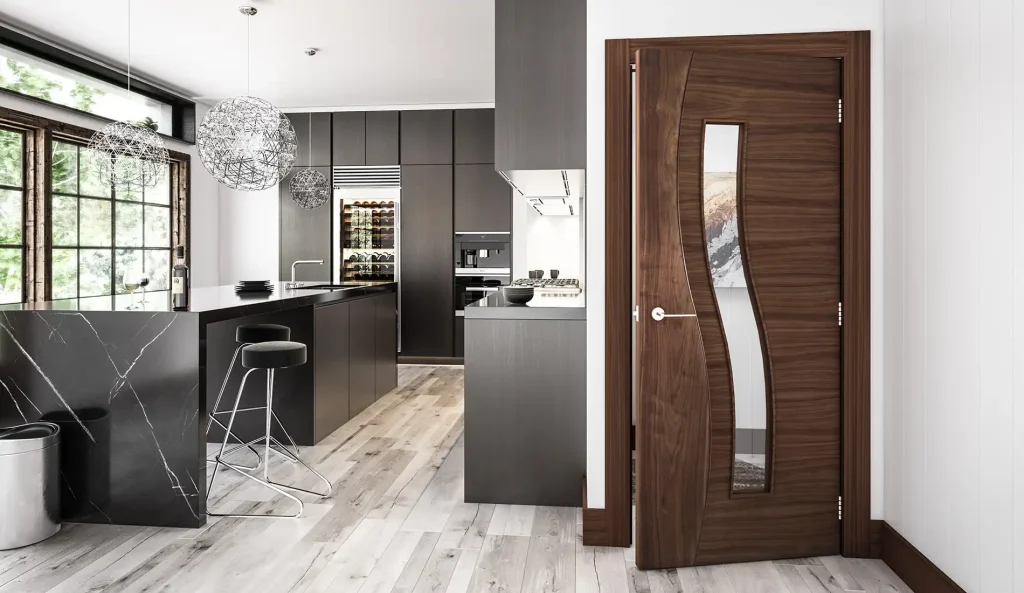 #Doorsets Doors - Walnut HP24G