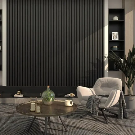 Wall Panelling - Black