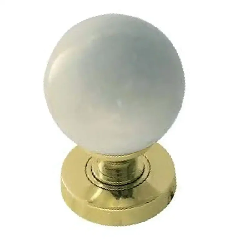JH5214 White Marble Knob