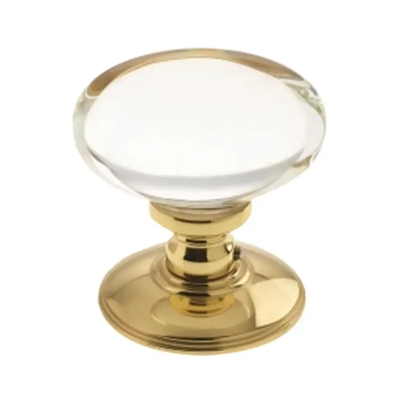 JH6000 Plain Glass Oval Knob