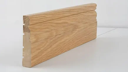 119mm Oak Engineered Moulded Architrave Skirting & Architrave
