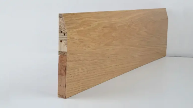 144mm Oak Moulded Chamfered Skirting Skirting & Architrave