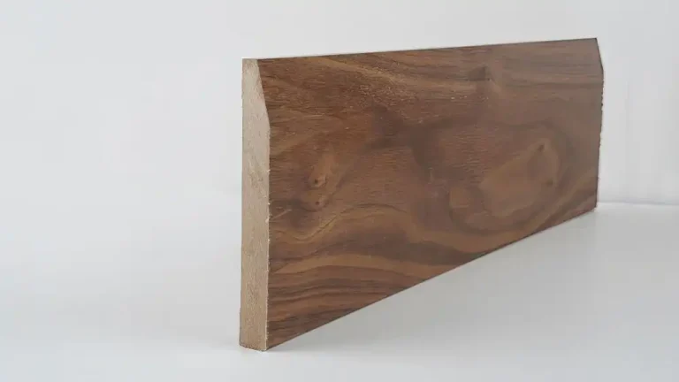 144mm Walnut Engineered Contemporary Skirting Skirting & Architrave