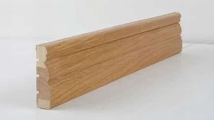 69mm Engineered Oak Moulded Architrave Skirting & Architrave