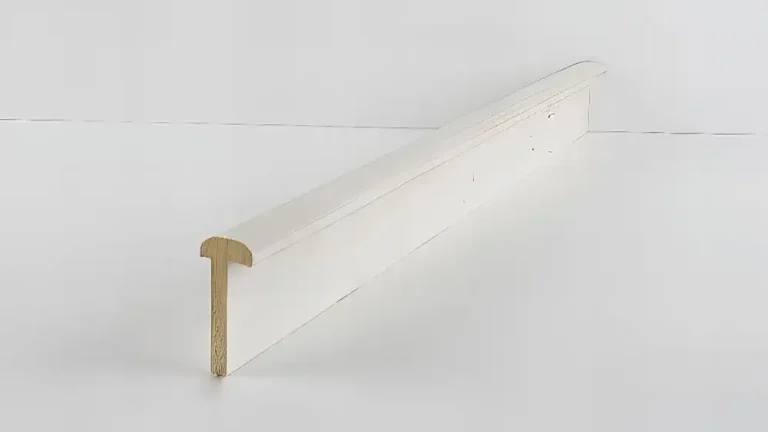 MOULDINGS 22mm x 55mm White Primed T-Lipping Skirting & Architrave