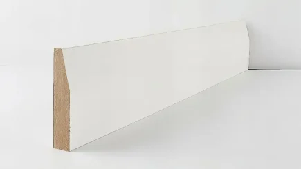 MOULDINGS 94mm White Primed Chamfered Architrave Skirting & Architrave