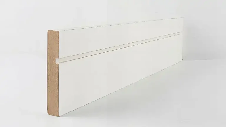 MOULDINGS 94mm White Primed Shaker Architrave Skirting & Architrave